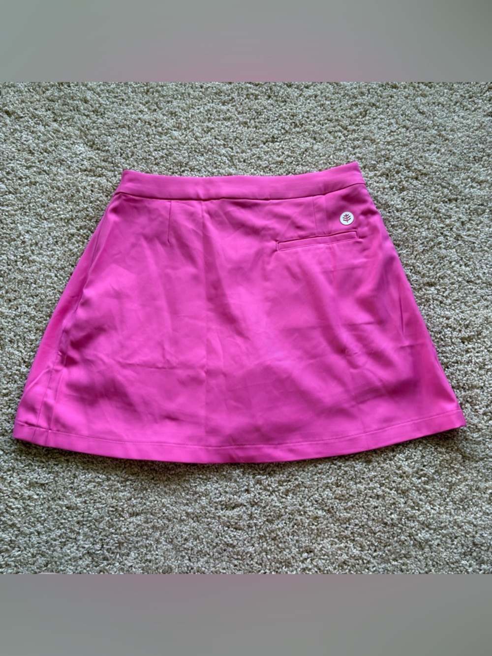 Coolibar UPF 50+ Pink Golf Skort Athletic Tennis Pickleball NWT Size 8 - Picture 7 of 8